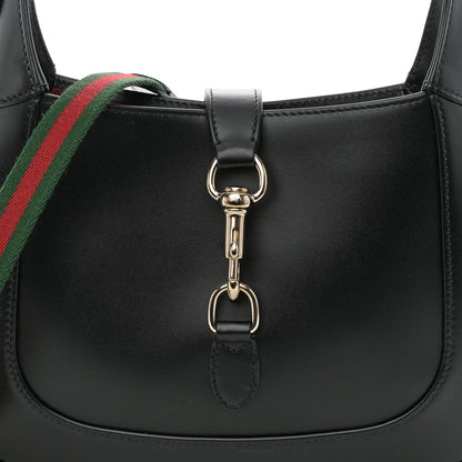 Gucci Calfskin Small Jackie Shoulder Bag Black 8 of 10