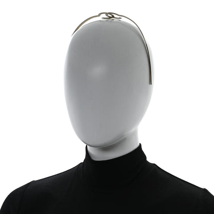 Chanel Metal CC Headband Light Gold 2 of 5