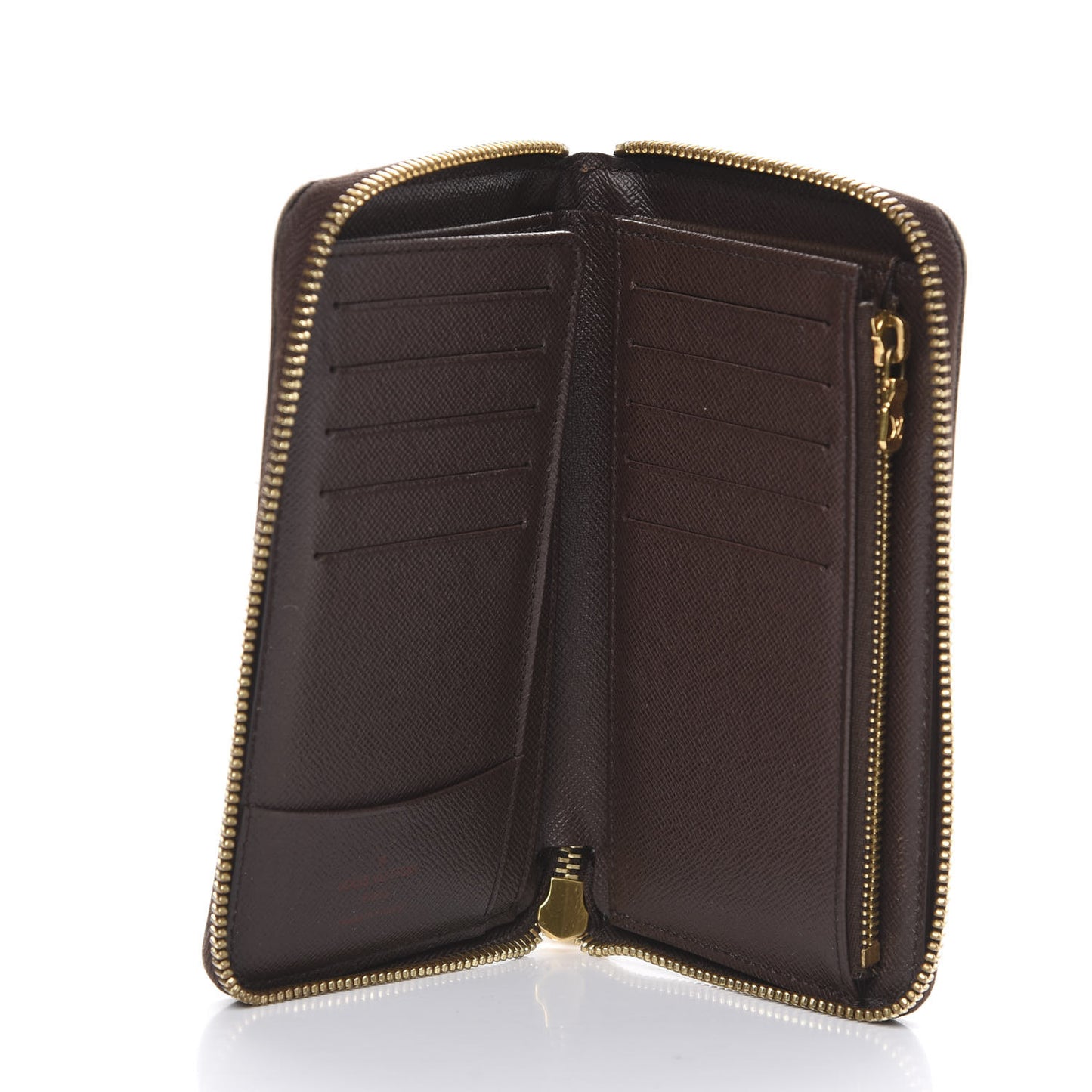 Damier Ebene Compact Zippy Wallet