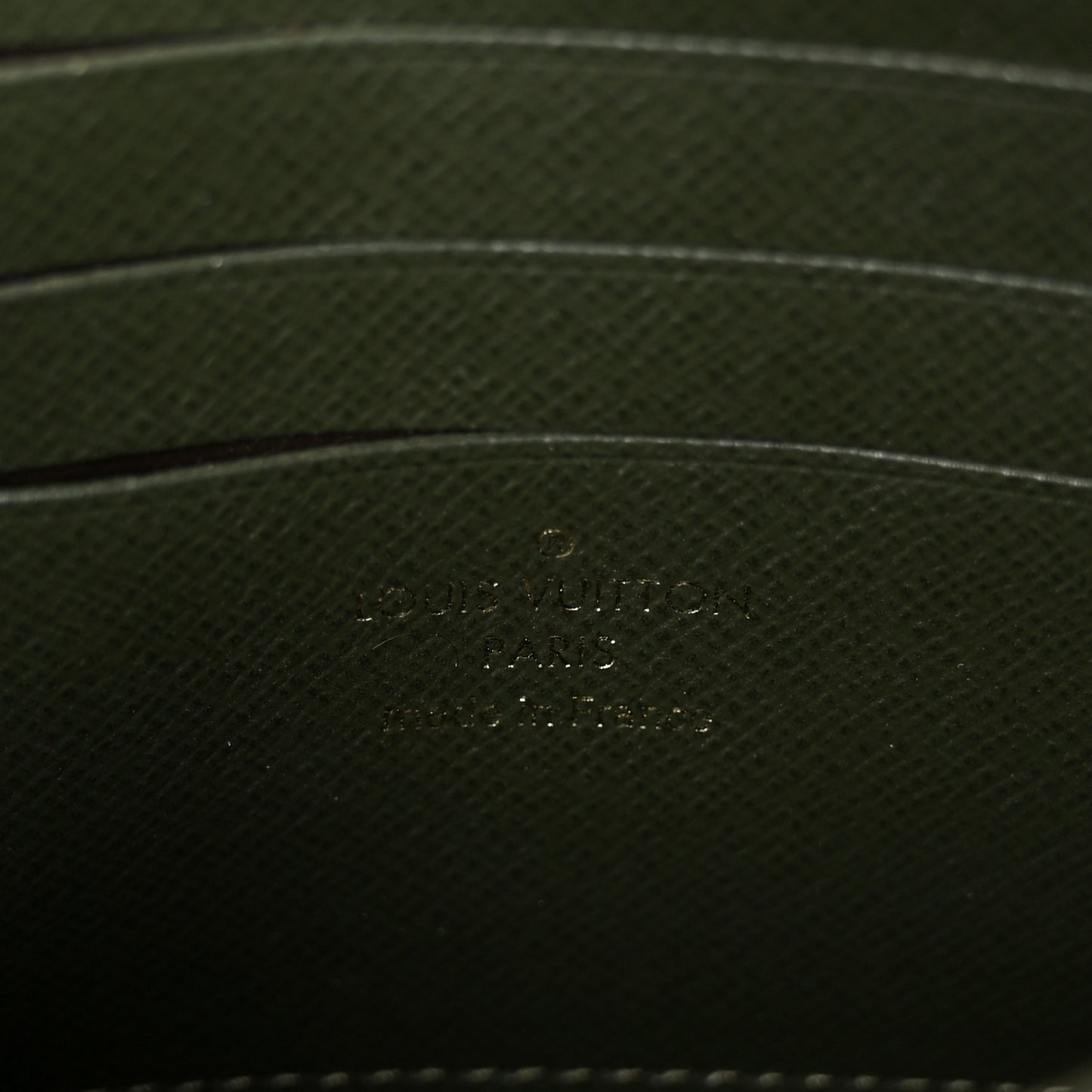 Monogram Felicie Strap & Go Kaki