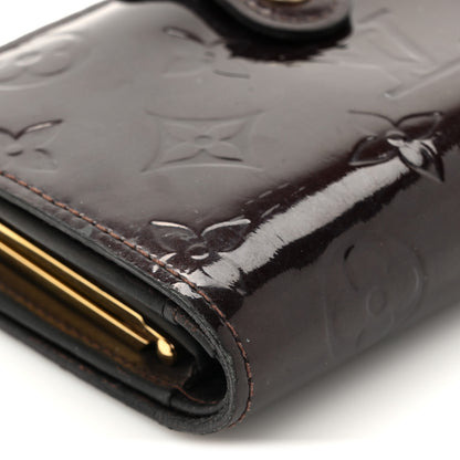 Louis Vuitton Vernis French Purse Wallet Amarante 13 of 14