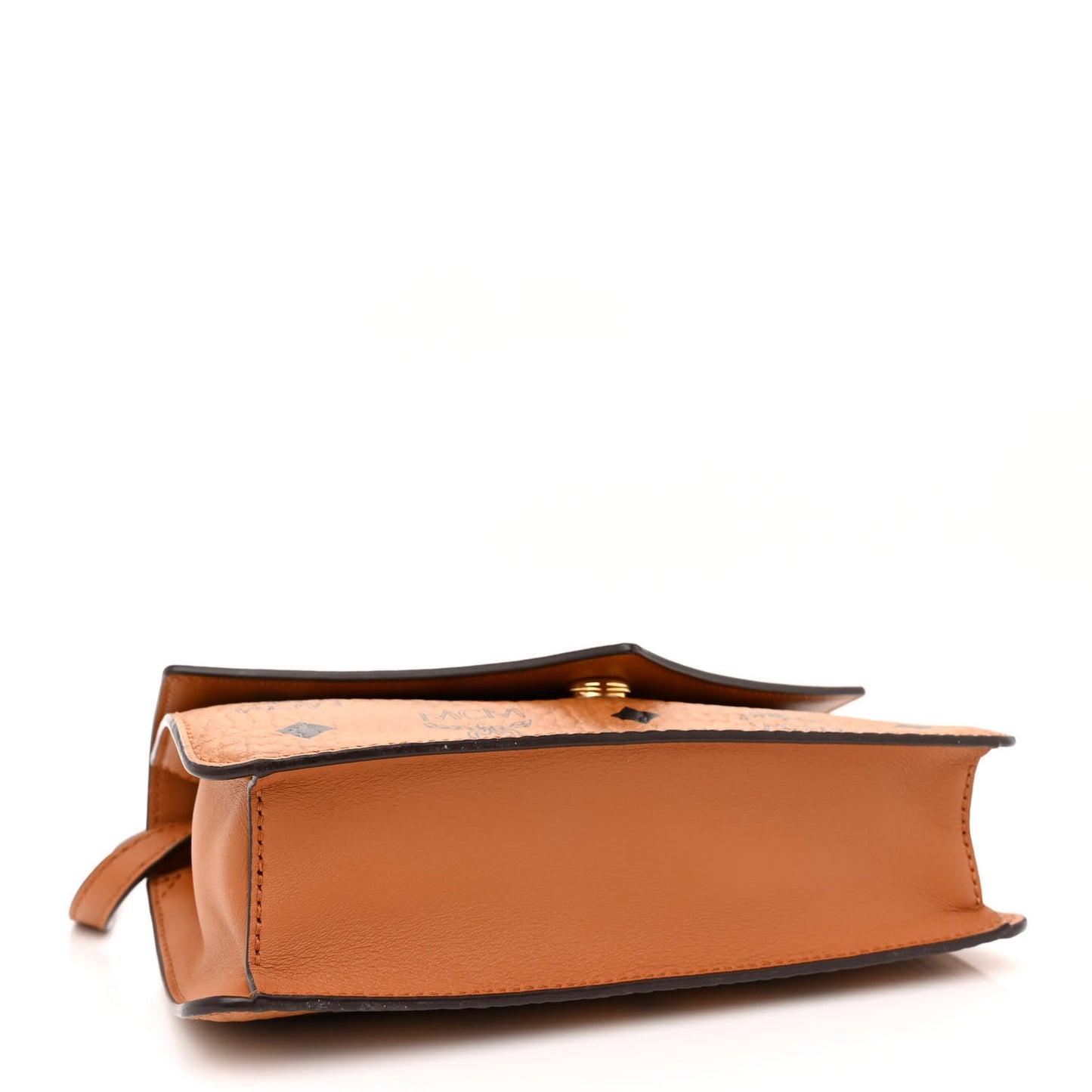 Visetos Mini Diamond Shoulder Bag Cognac