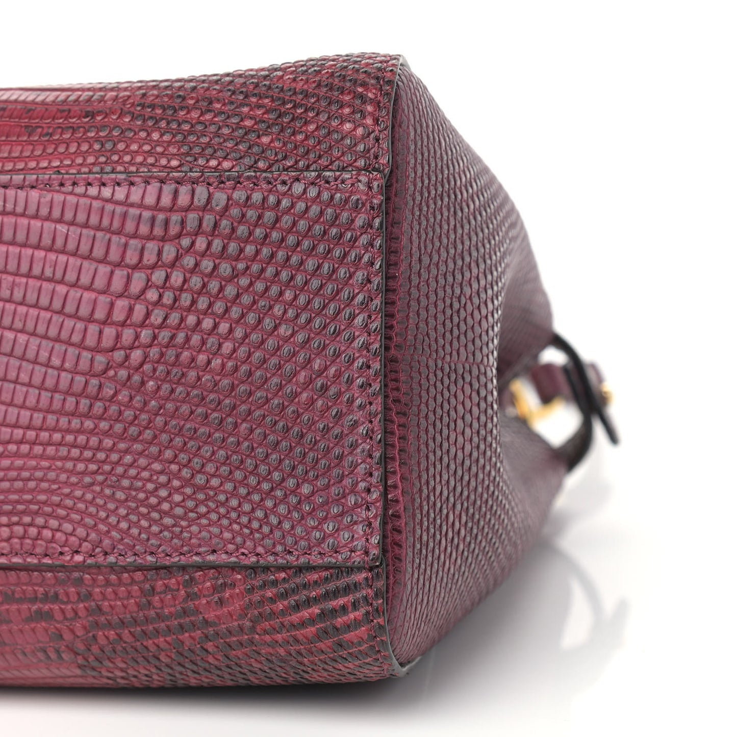 Lizard Togo Shiny Nappa Mini Peekaboo Iconic Satchel Barolo