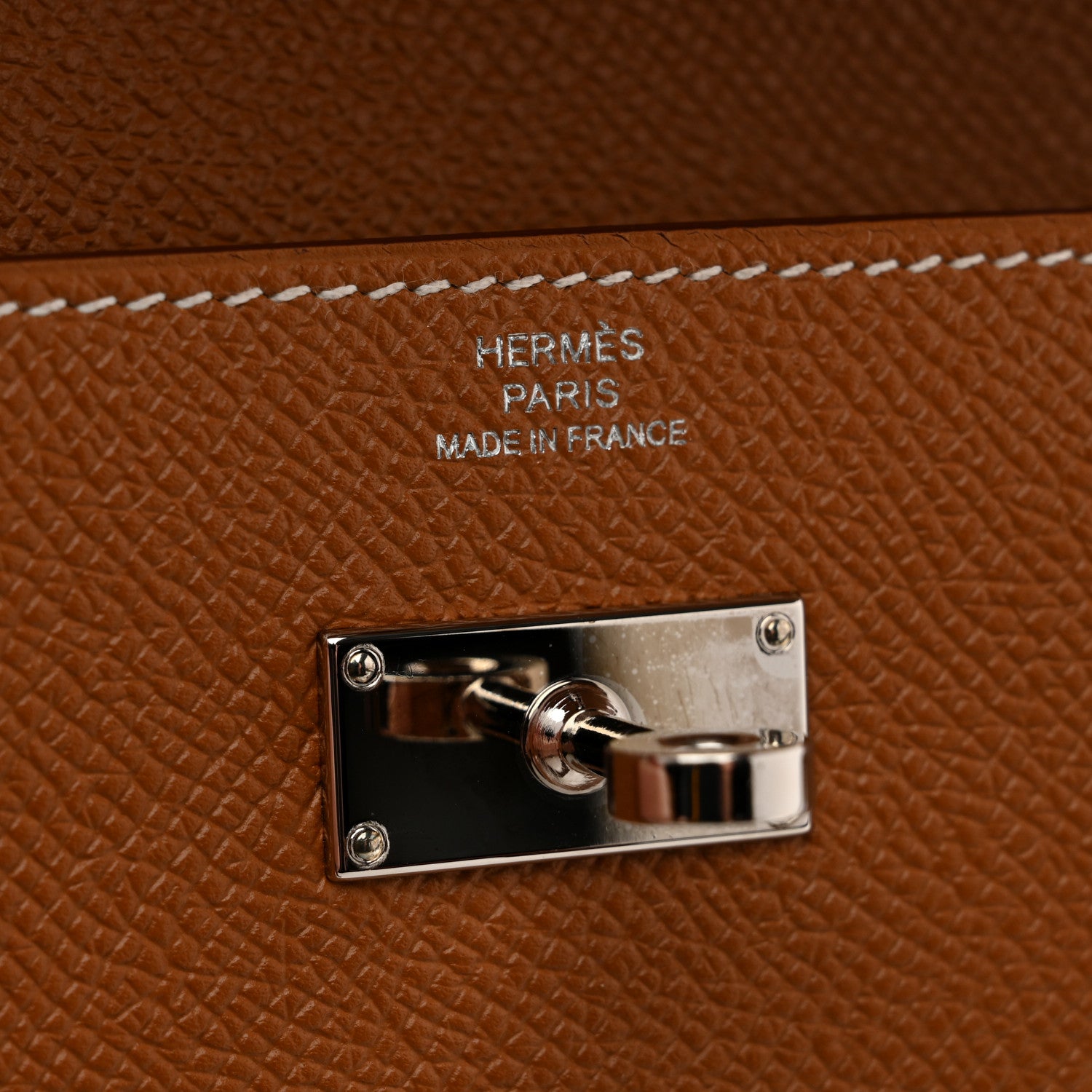 Hermes Epsom Kelly Longue Wallet Gold 7 of 8