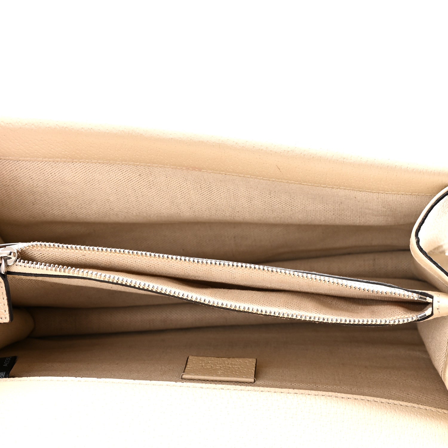 Gucci Textured Calfskin Crystal Small Dionysus Shoulder Bag Mystic White 5 of 11
