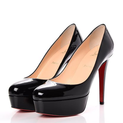 Christian Louboutin Patent Bianca 120 Pumps 39.5 Black 3 of 8
