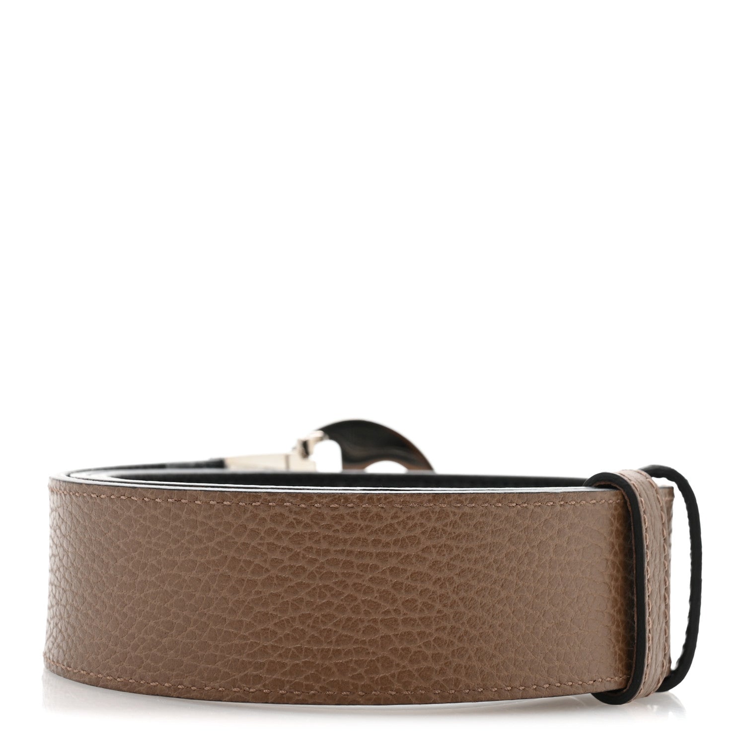 Gucci Calfskin 1973 Reversible Belt 90 36 Black Brown 4 of 6