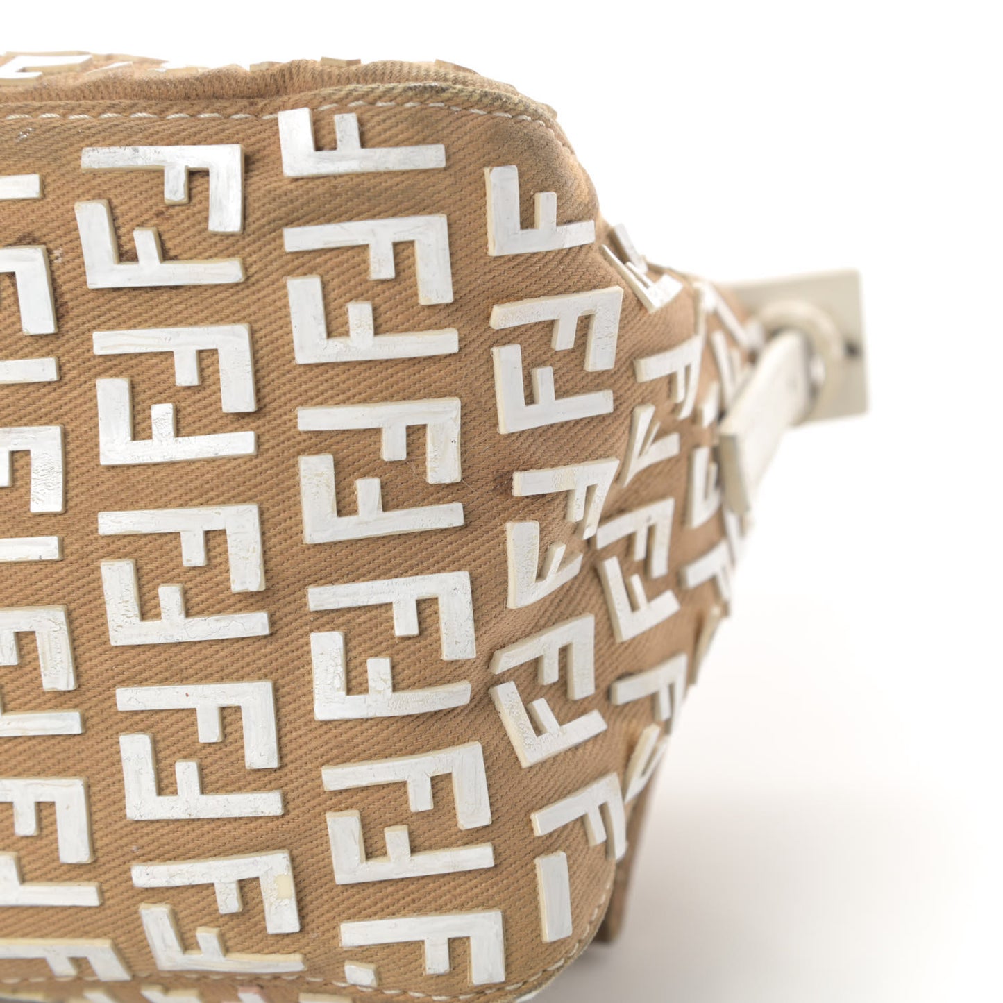 Zucchino Embellished Mini Mama Baguette Beige