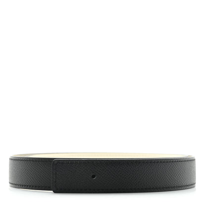 Hermes Swift Epsom 24mm H Belt Strap 70 Nata Black 1 of 5