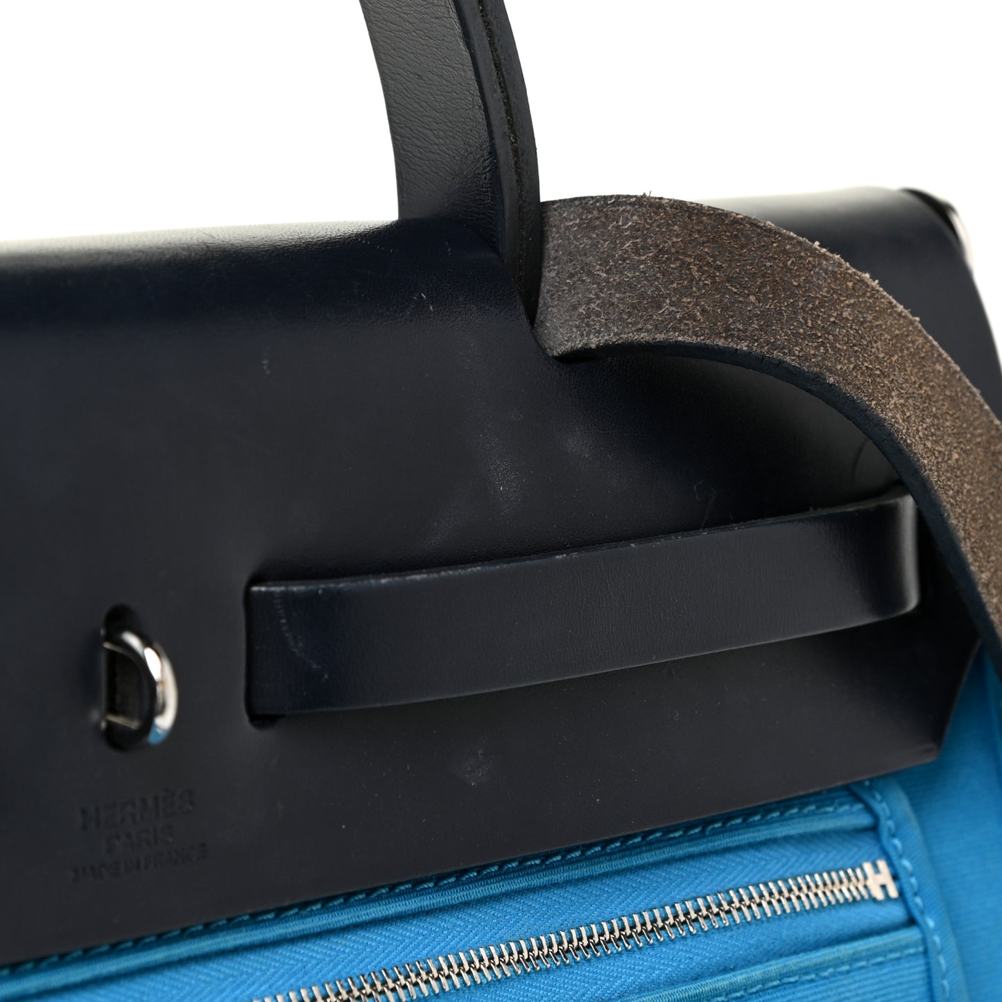 Vache Hunter Toile Herbag Zip 31 PM Bleu Zanzibar Bleu Indigo