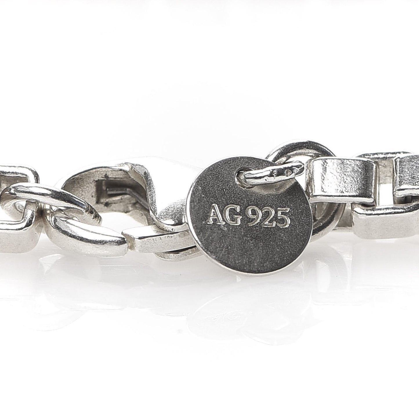 Sterling Silver 4mm Venetian Link Bracelet