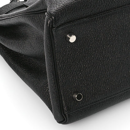 Hermes Chevre De Coromandel Kelly Retourne 35 Black 9 of 10