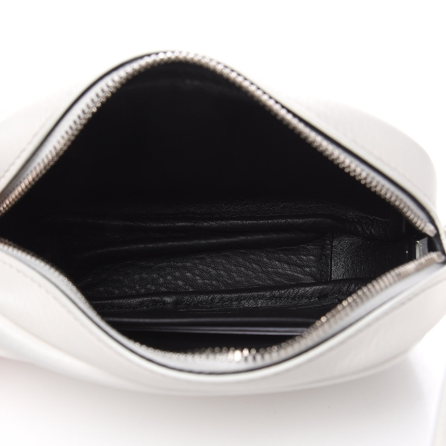 Balenciaga Calfskin Logo XS Everyday Camera Bag White 5 of 9