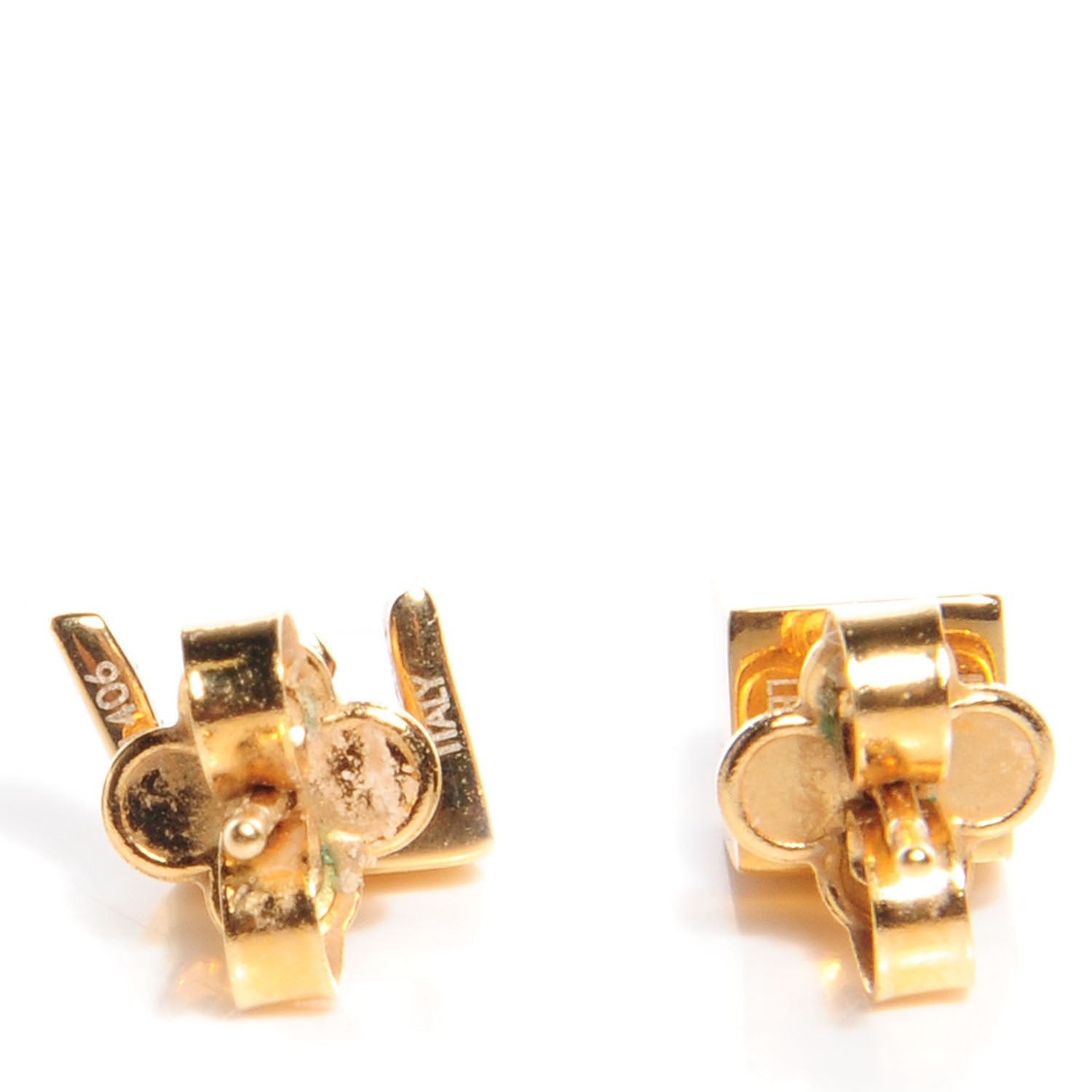 Louis Vuitton Swarovski Boucles D'Oreilles Graffiti Stud Earrings 3 of 6