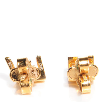 Louis Vuitton Swarovski Boucles D'Oreilles Graffiti Stud Earrings 3 of 6