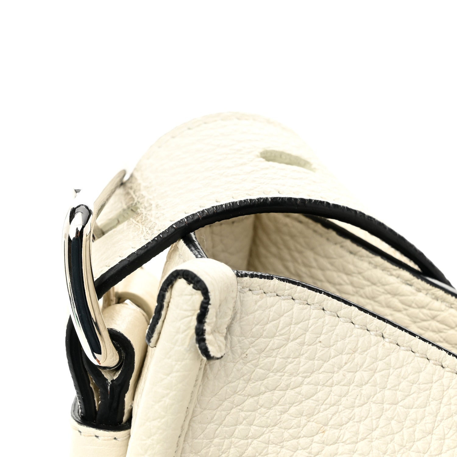 Prada Vitello Daino Soft Hobo Messenger Bag White 16 of 16