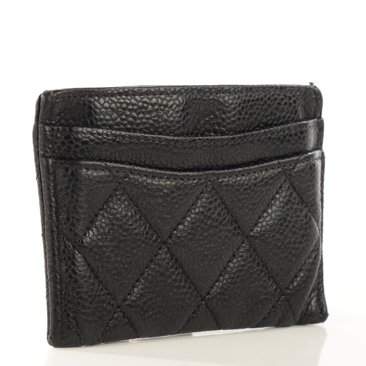 Chanel Caviar Quilted Card Holder Black 3 of 8