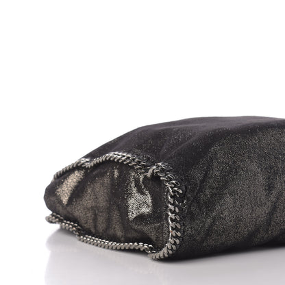 Stella McCartney Shaggy Deer Big Falabella Tote Black 6 of 10