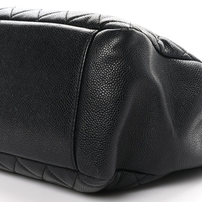 Chanel Caviar Quilted Grand Shopping Tote GST Black 10 of 10