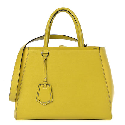 Fendi Vitello Elite Regular 2Jours Tote Cedro 1 of 17