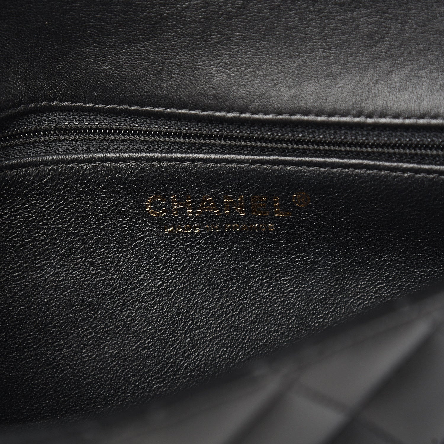 Chanel Lambskin Quilted Flap Clutch Black 5 of 8
