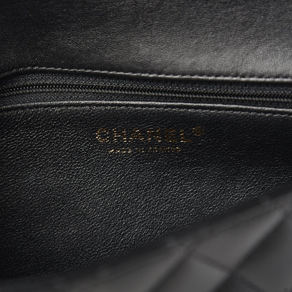 Chanel Lambskin Quilted Flap Clutch Black 5 of 8