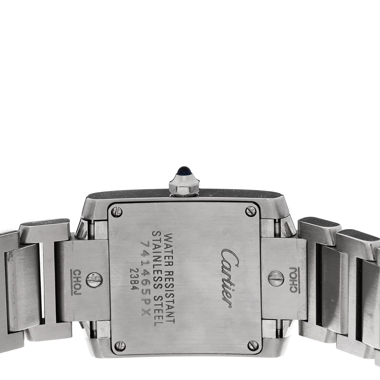 Cartier Stainless Steel 20mm Tank Francaise Quartz Watch 4 of 4