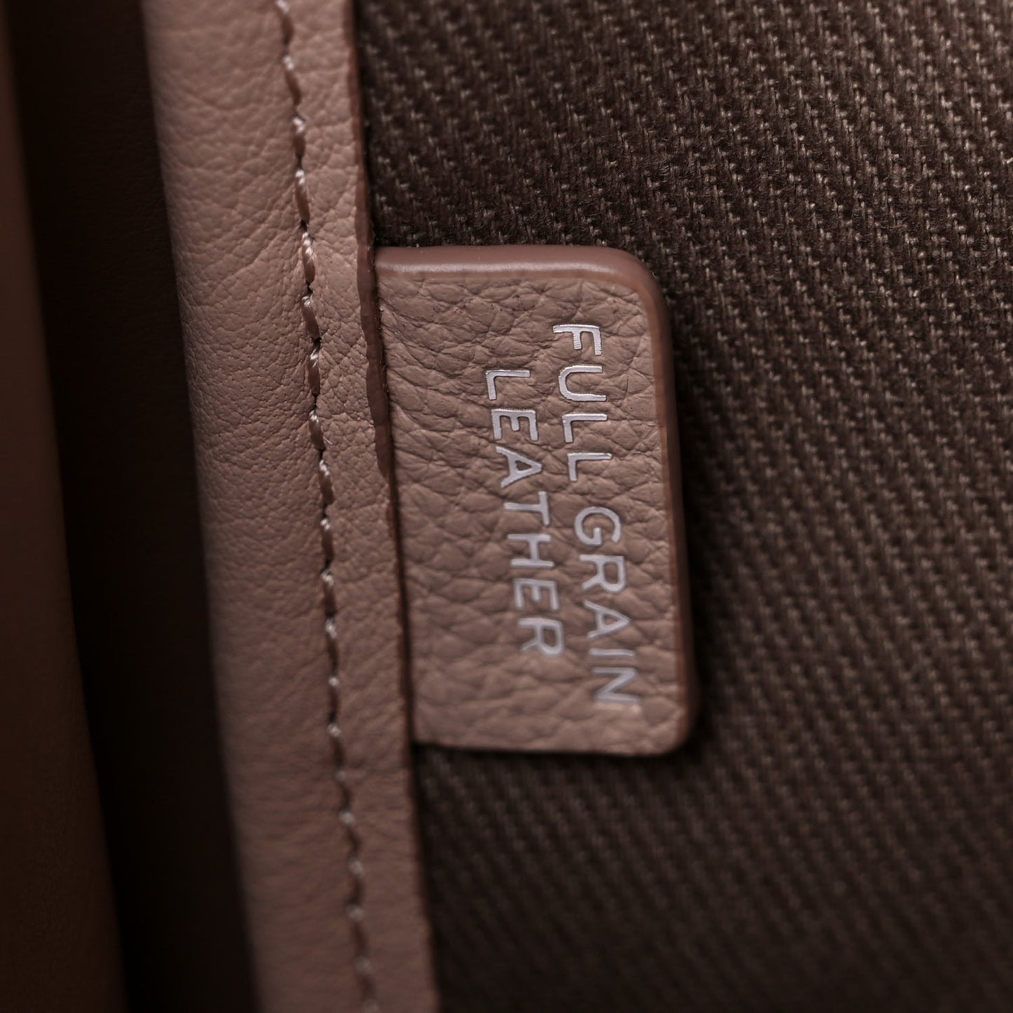 Grained Calfskin The Tote Bag Rose Dust