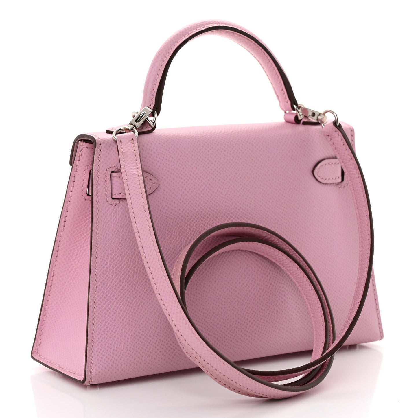 Epsom Mini Kelly Sellier 20 Mauve Sylvestre