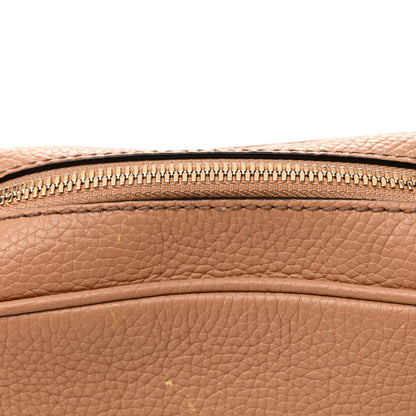 Gucci Pebbled Calfskin Small Soho Disco Bag Camelia 16 of 18