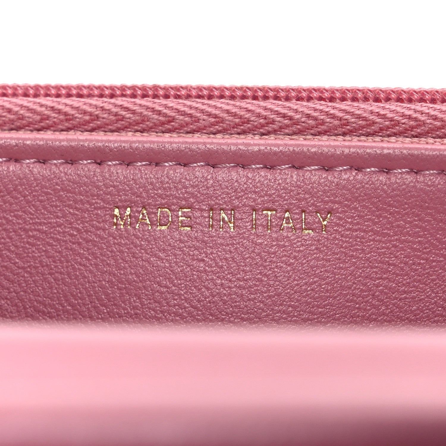 Chanel Tweed Quilted Wallet On Chain WOC Pink 6 of 10