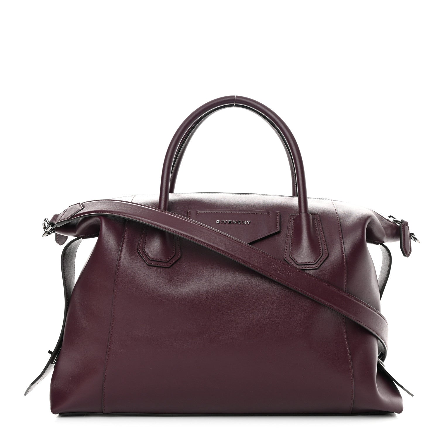 Givenchy Smooth Calfskin Medium Soft Antigona Aubergine 1 of 13