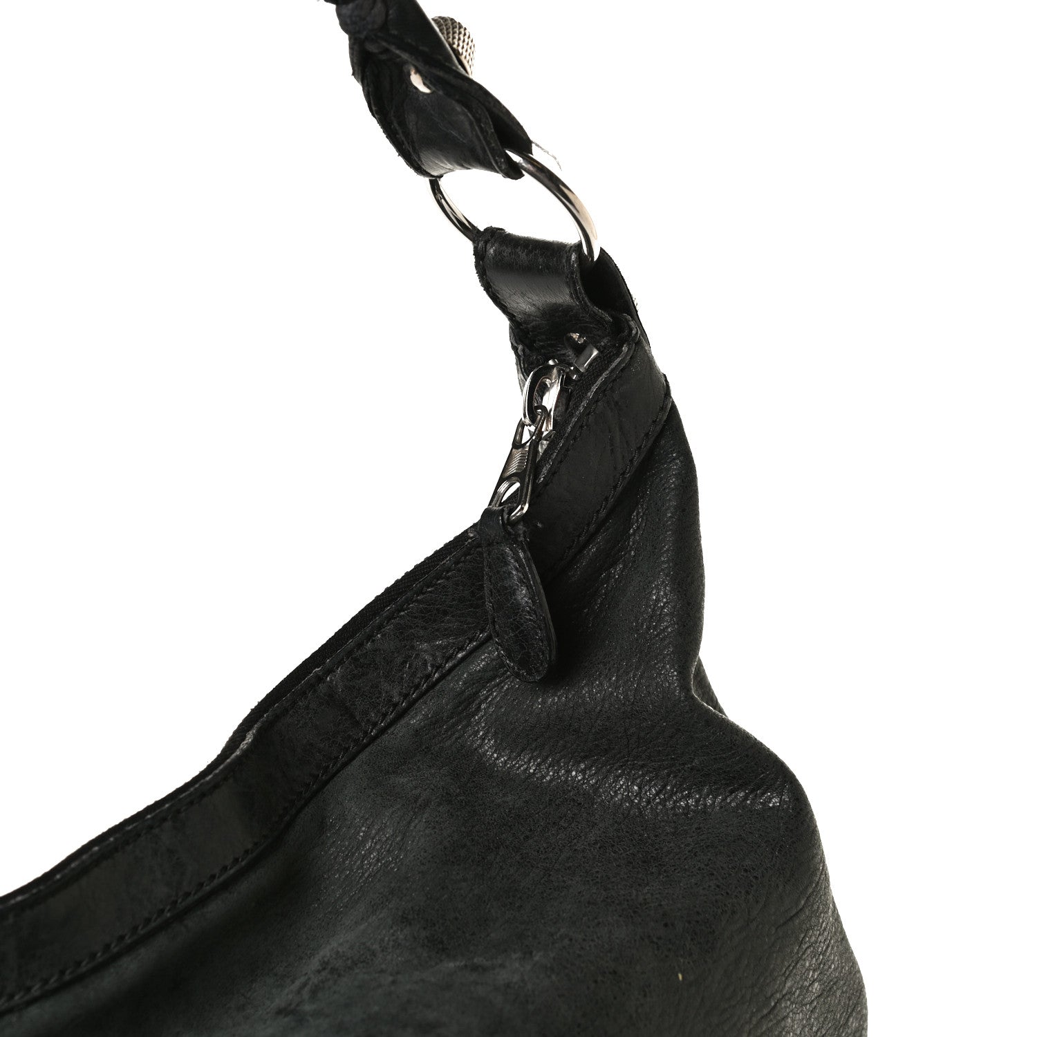Balenciaga Chevre Giant 21 Silver Hardware Day Hobo Black 12 of 27