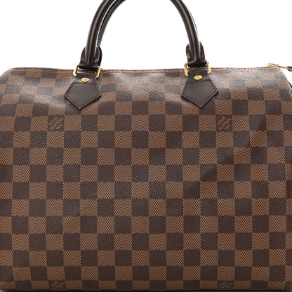 Louis Vuitton Damier Ebene Speedy 30 8 of 12
