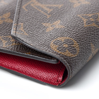 Louis Vuitton Monogram Jeanne Wallet Fuchsia 8 of 12
