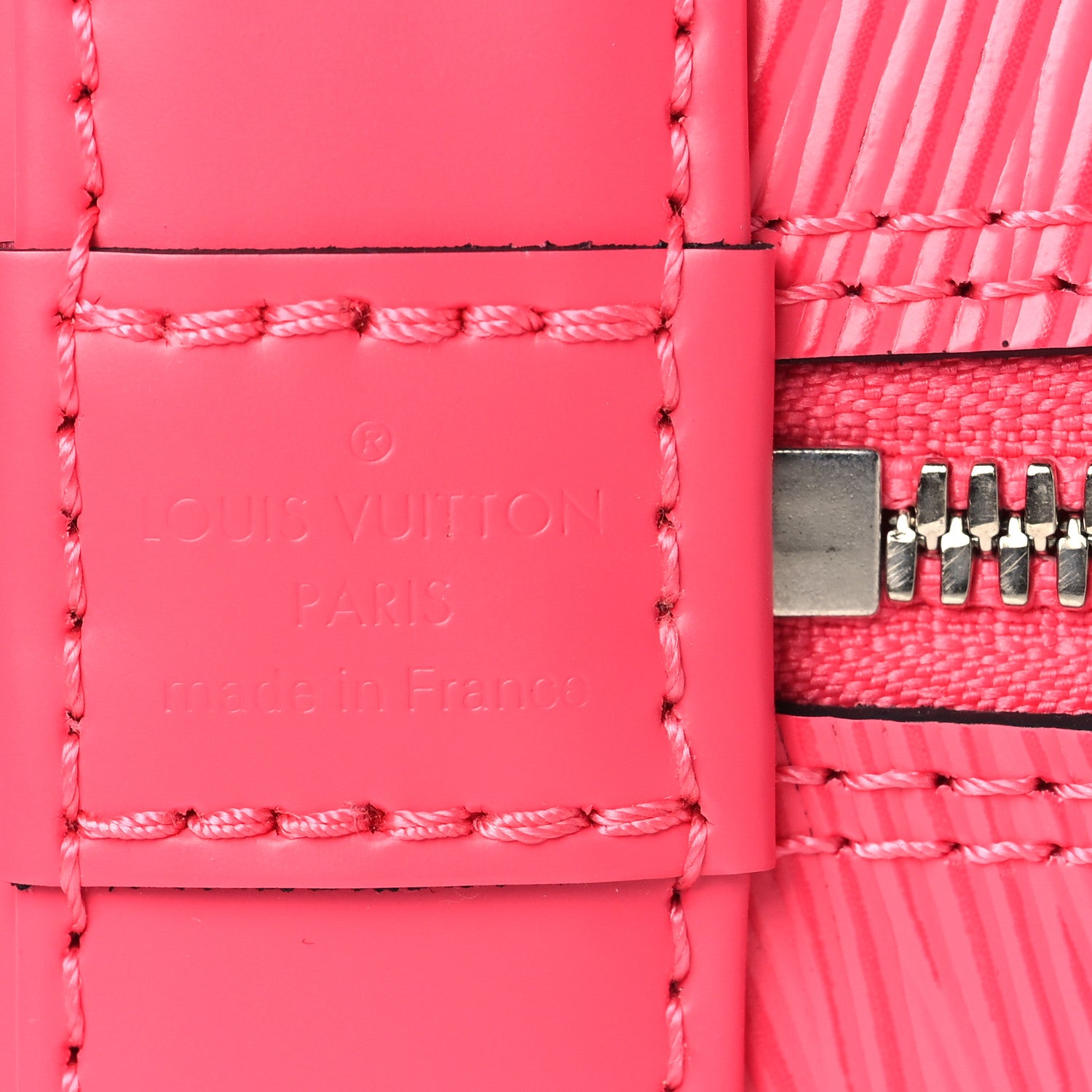Louis Vuitton Epi Jacquard Alma BB Dragon Fruit 6 of 8
