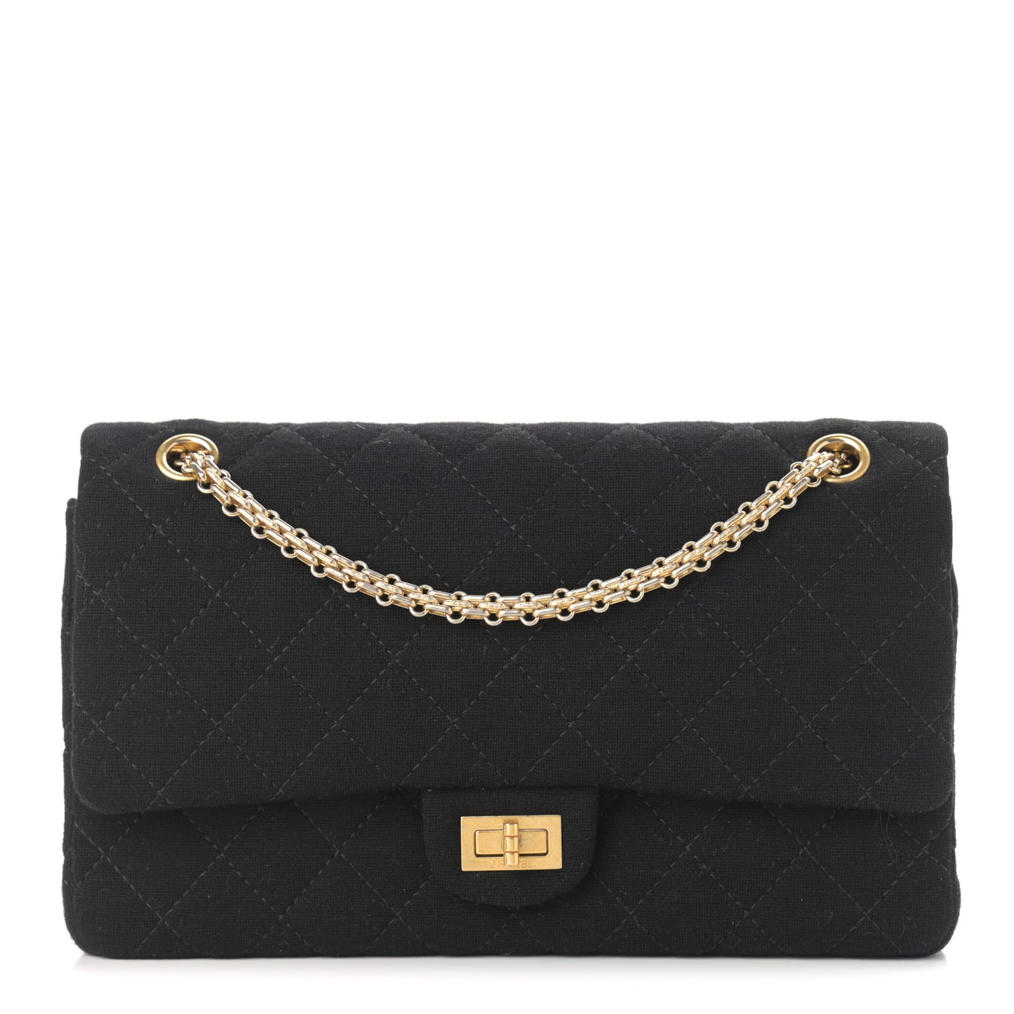 Jersey Quilted 2.55 Reissue 226 Flap Black