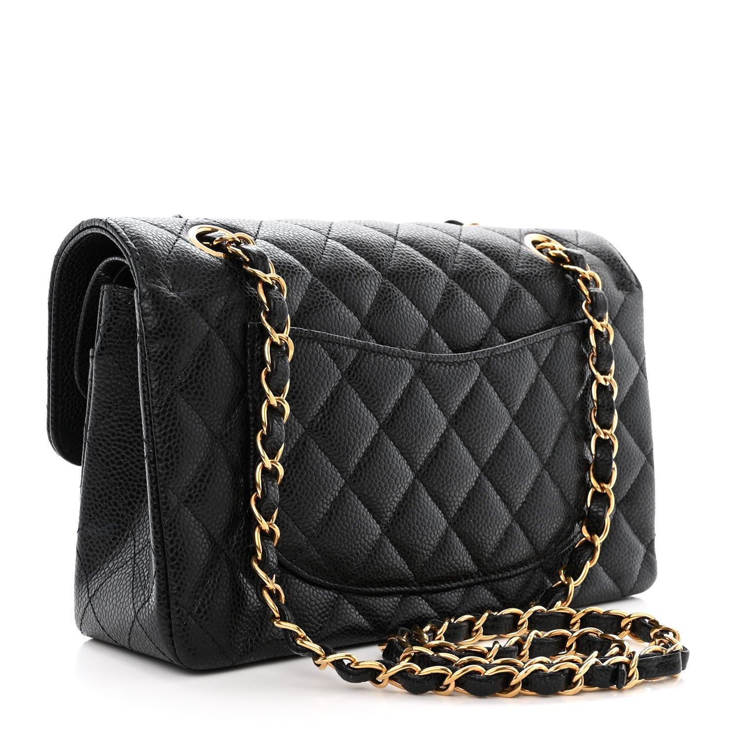 Chanel Caviar Quilted Small Double Flap Black 3 of 11