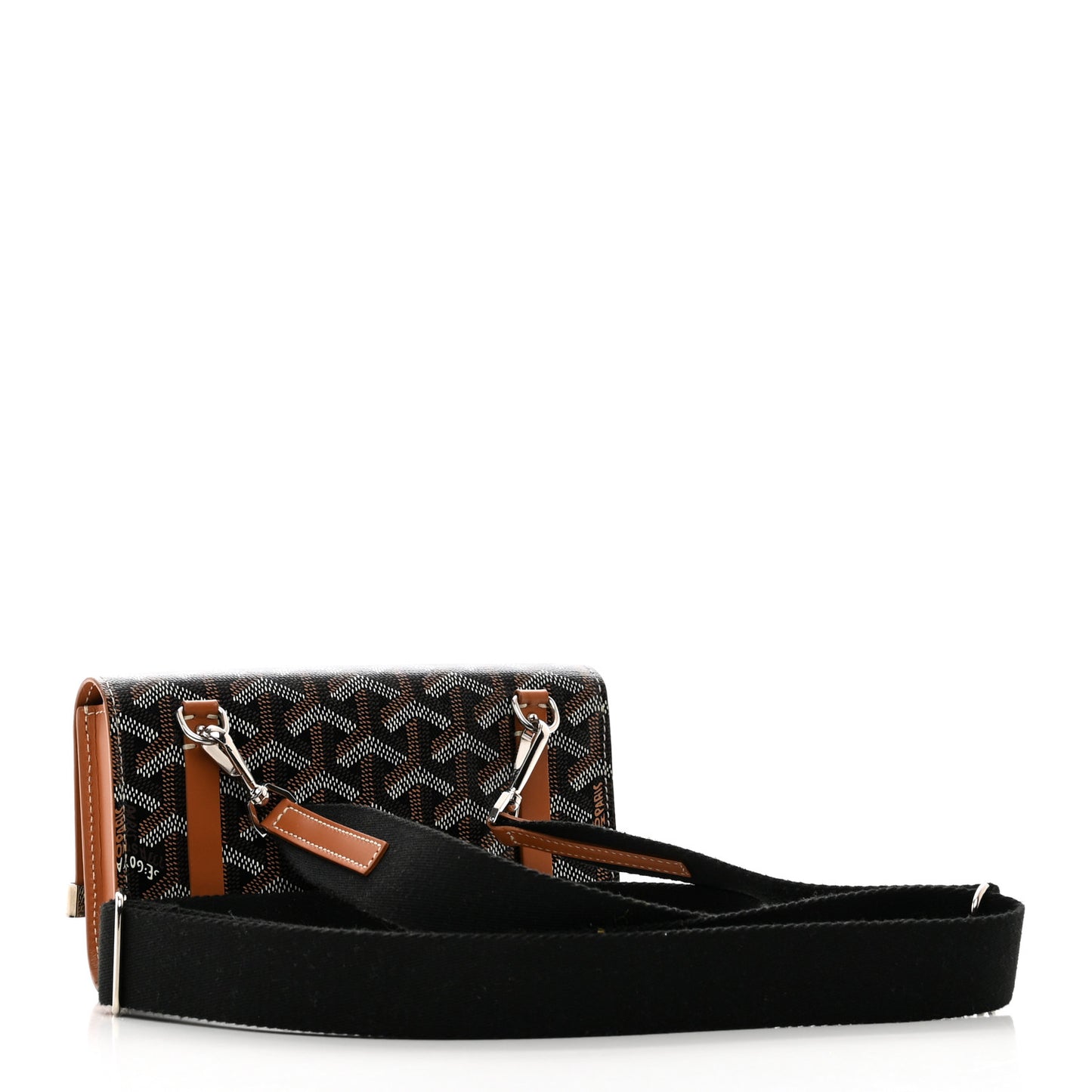Goyardine Monte Carlo Mini Case Black Gold