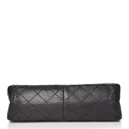 Chanel Aged Calfskin Quilted 2.55 Reissue 226 Flap Black 9 of 15