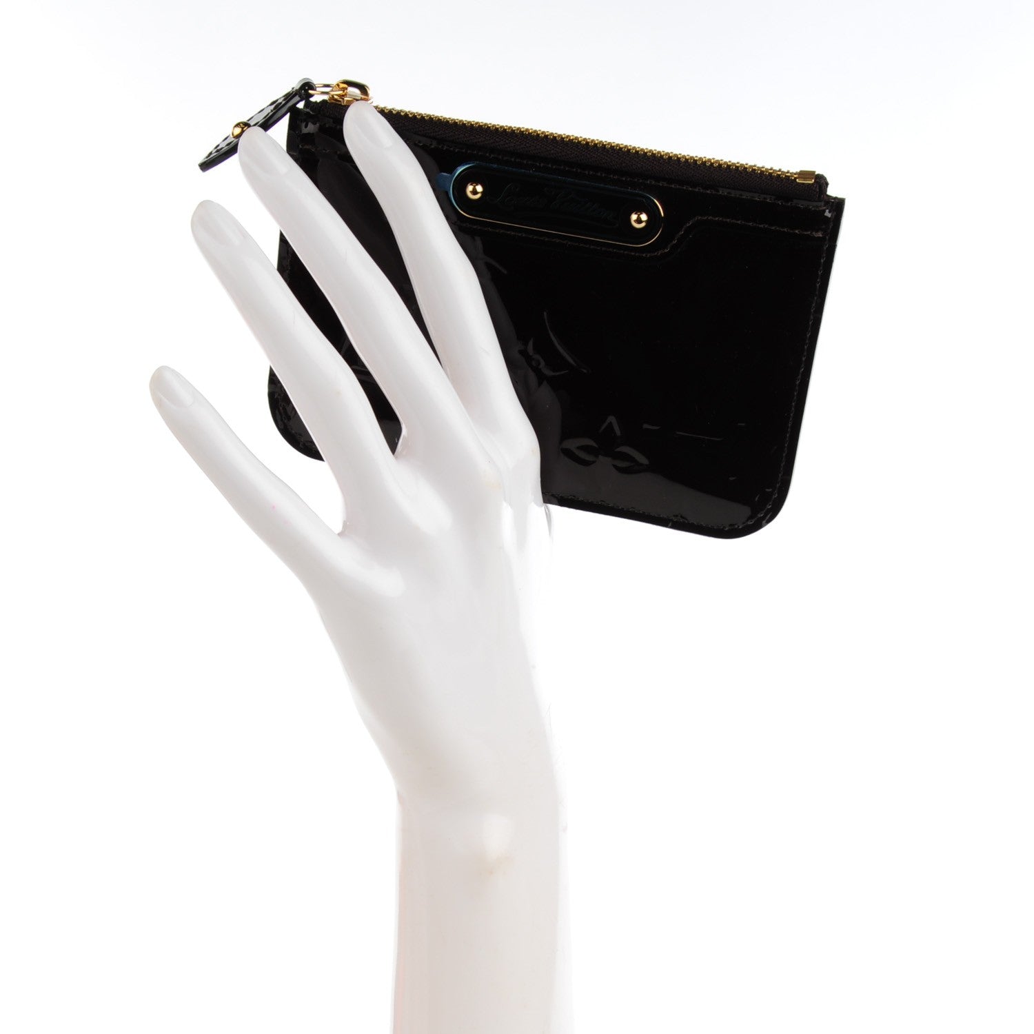 Louis Vuitton Vernis Key Pouch Amarante 2 of 7