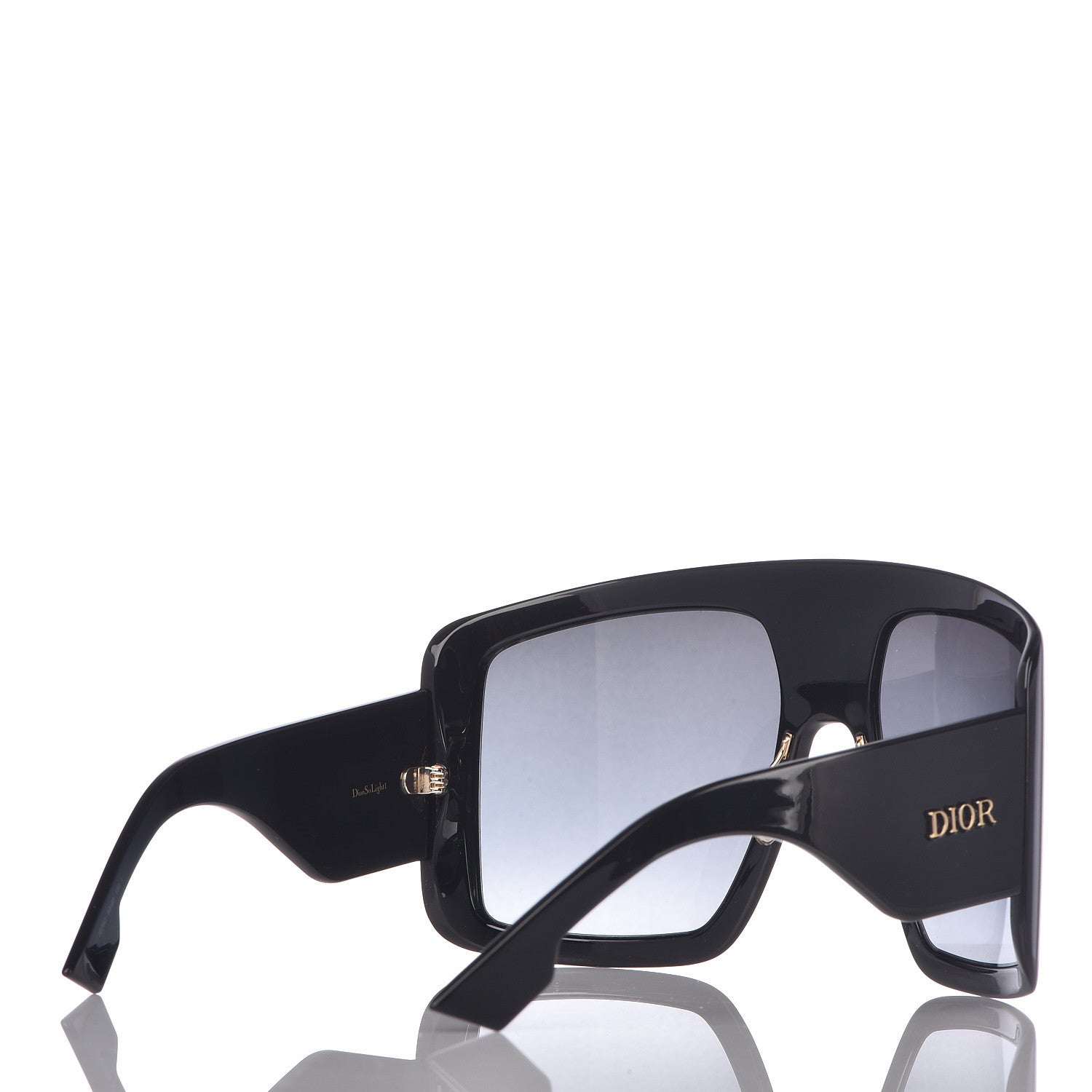 Christian Dior So Light Shield Sunglasses Black 4 of 7