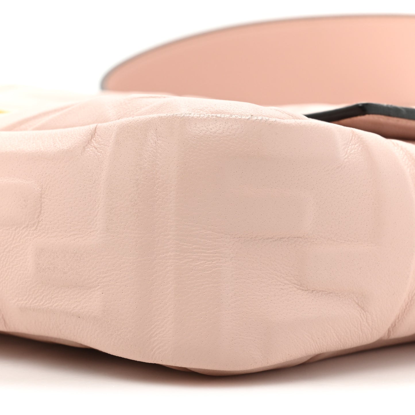 Nappa FF 1974 Embossed Baguette Rosa Quarzo