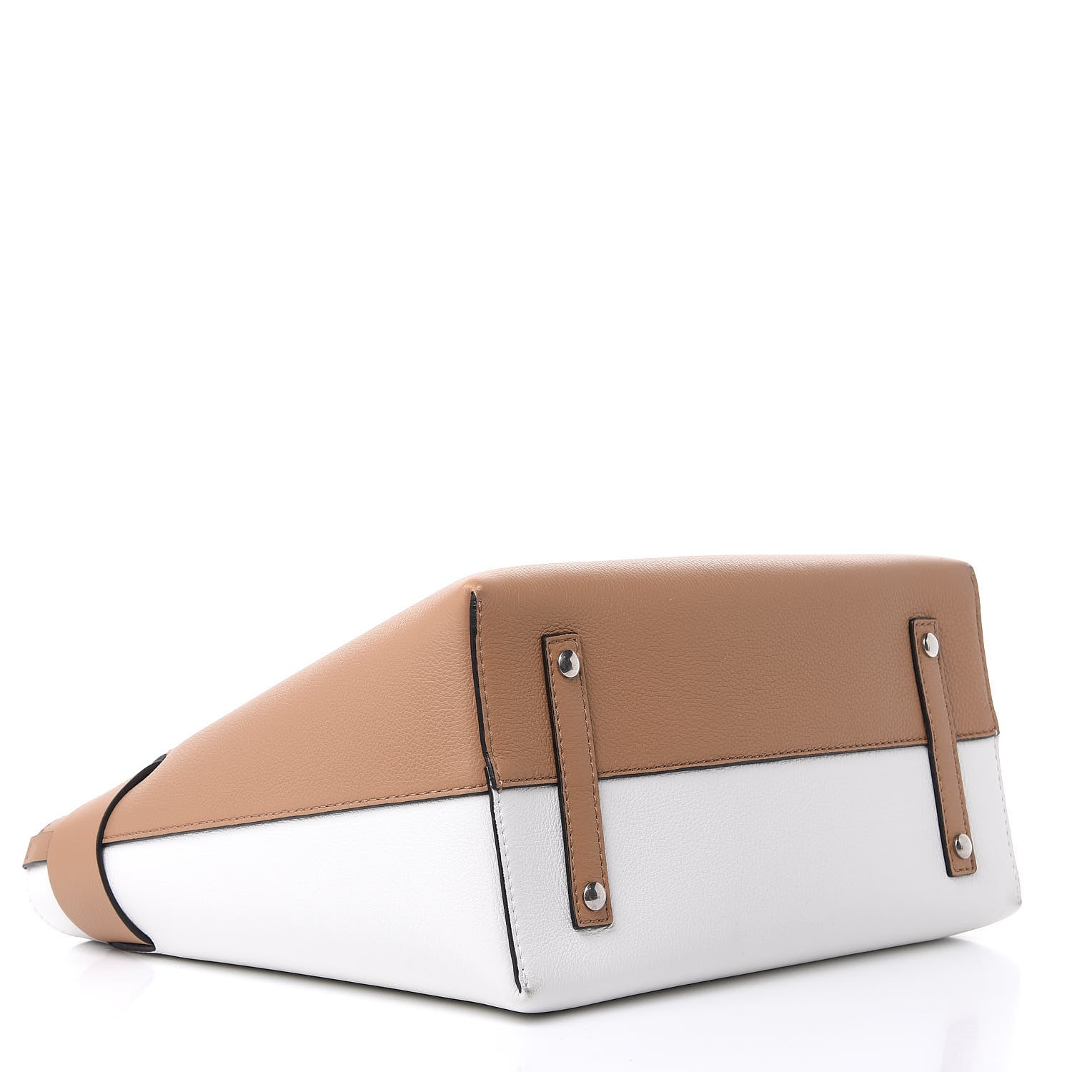 Burberry Soft Grain Calfskin Medium Belt Bag Light Camel Chalk White 4 of 12