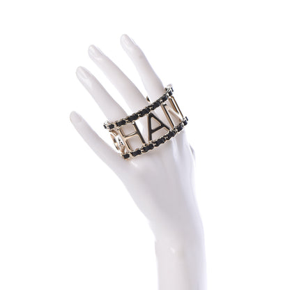 Chanel Lambskin Chain Vintage Allure Bracelet Gold 2 of 6
