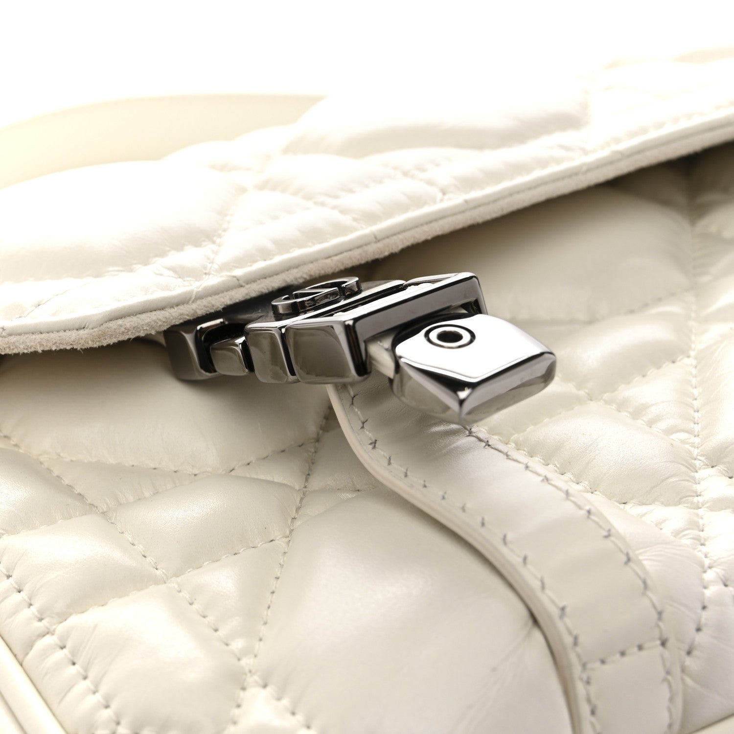 Christian Dior Calfskin Macrocannage Small Diorcamp Messenger Latte 12 of 14