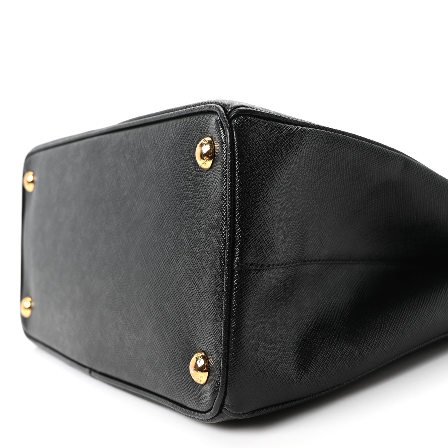 Prada Saffiano Small Galleria Double Zip Tote Black 10 of 10