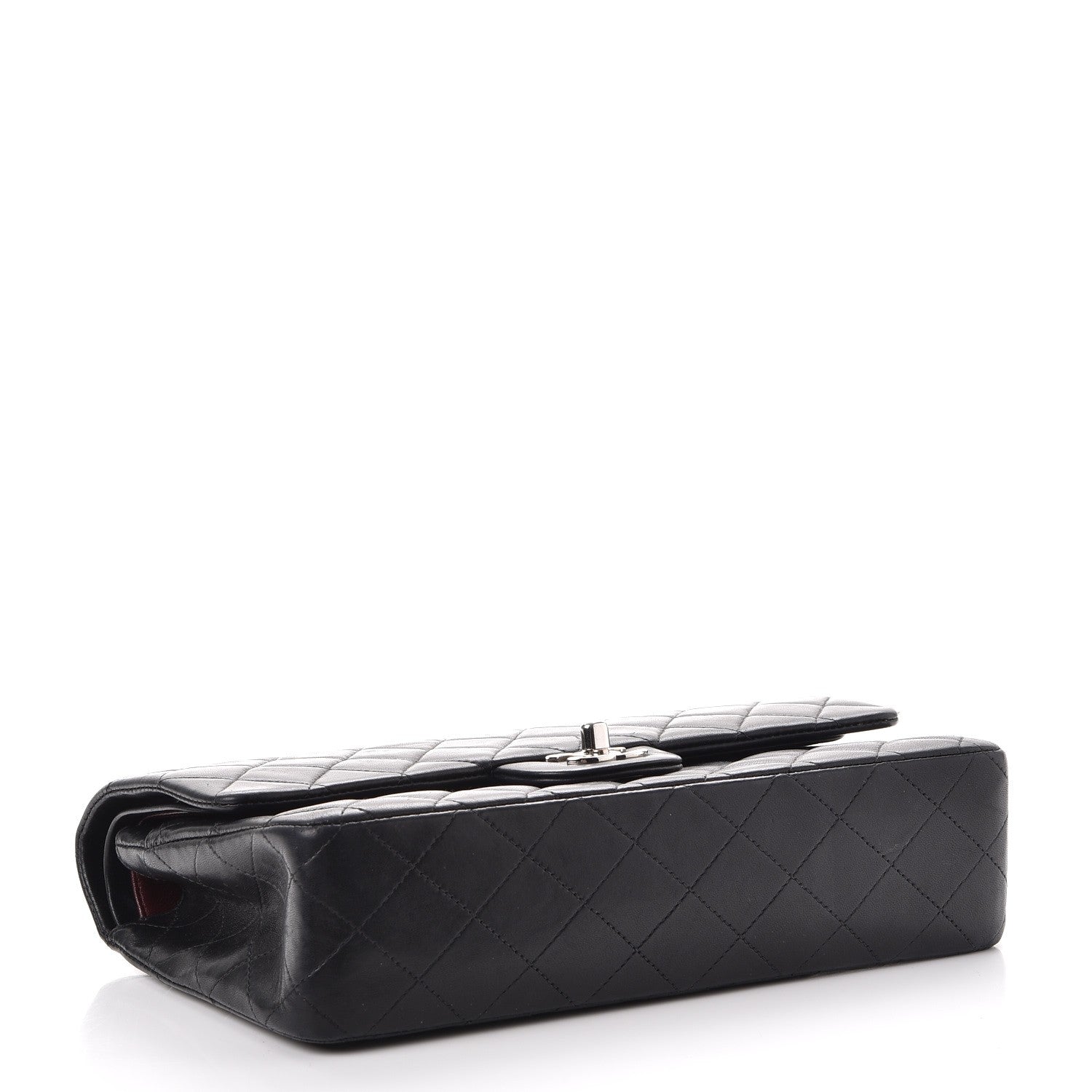 Chanel Lambskin Quilted Small Double Flap Black 4 of 14
