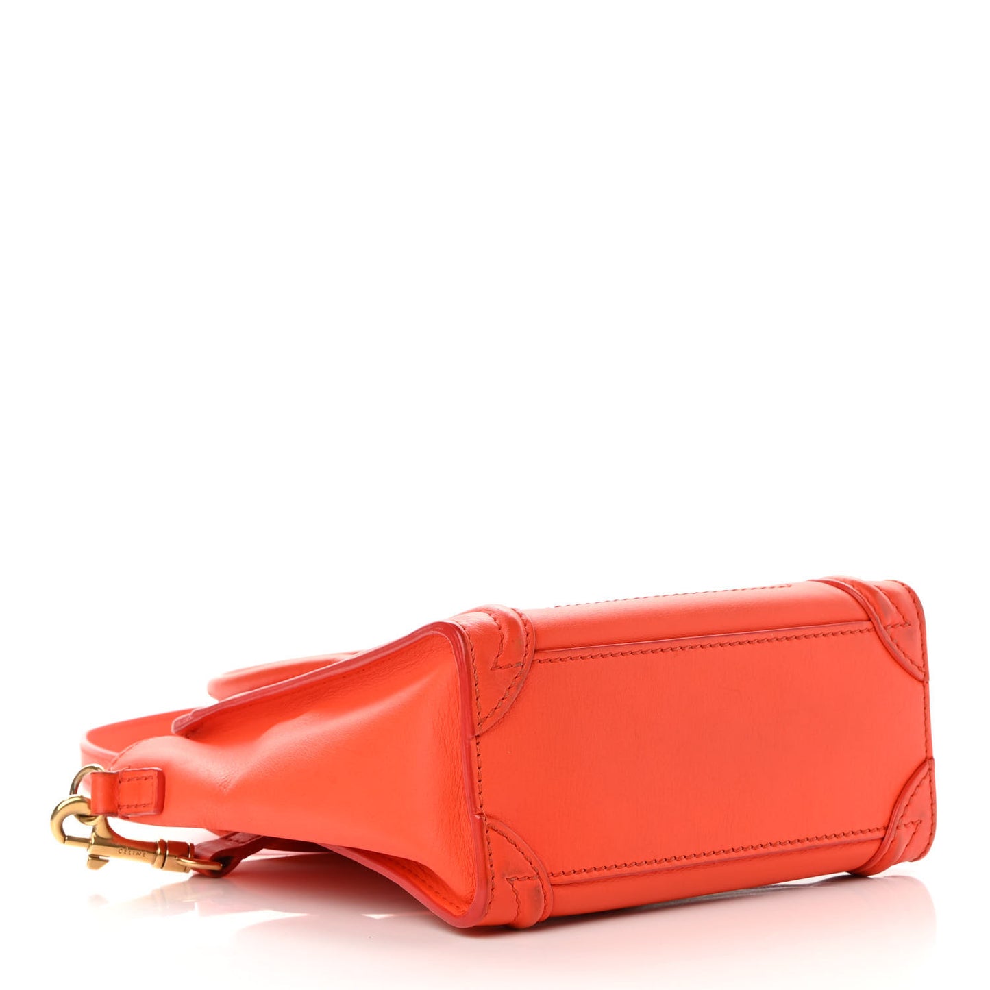 Smooth Calfskin Nano Luggage Fluo Orange