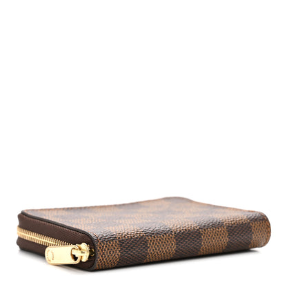 Louis Vuitton Damier Ebene Zippy Coin Purse 4 of 9